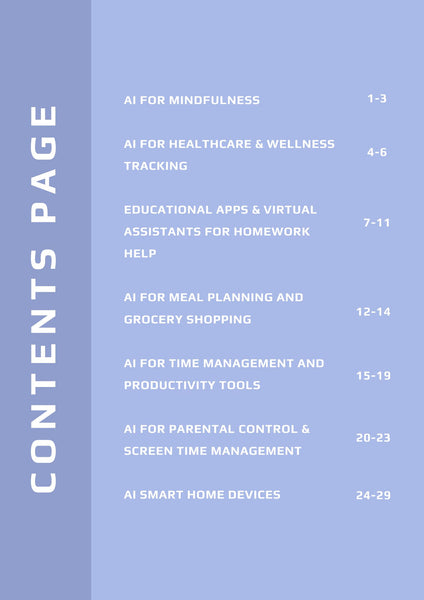 Master AI for families with children E-Book: A guide of OVER 100 tools & resources