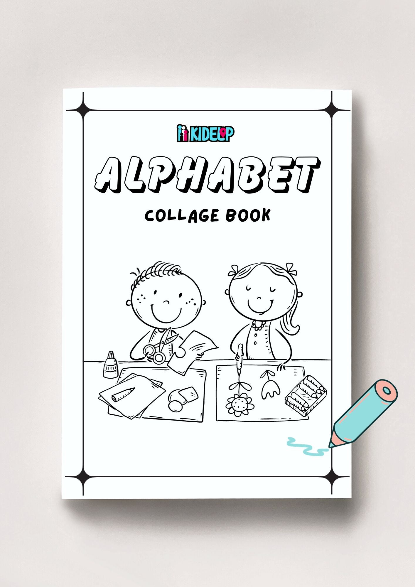 ALPHABET Collage Printables! - kidelp