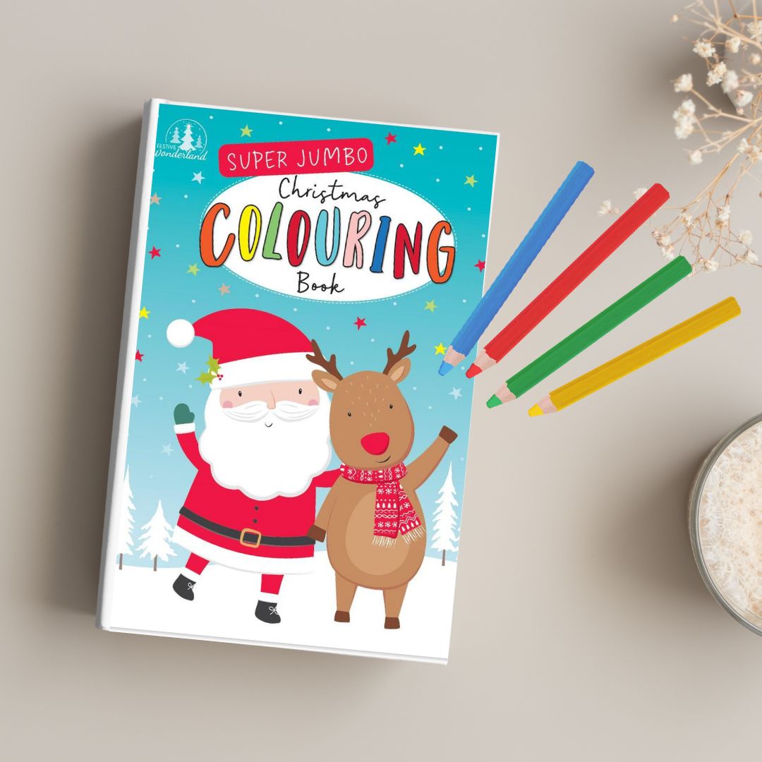 Ultimate Christmas Colouring Book: Super-Sized Fun for Kids - kidelp