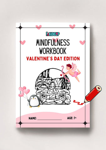 Kids Mindfulness Valentines Workbook