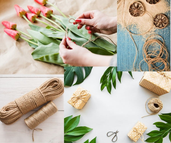 Craft with Jute String and bead - kidelp