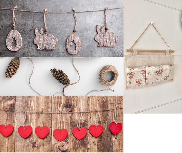 Craft with Jute String and bead - kidelp