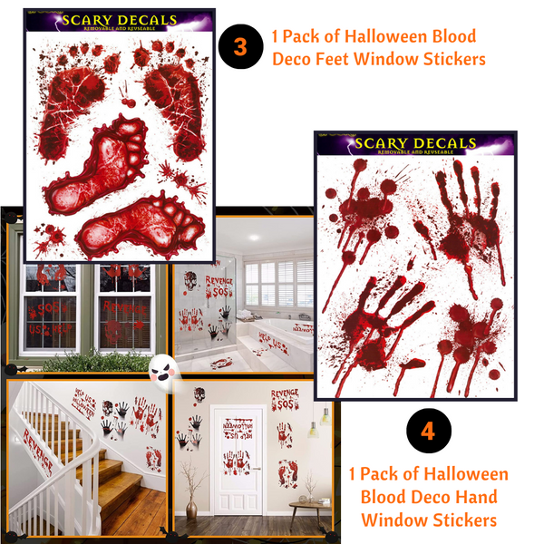 Halloween Full Decoration Kit for family Kids and Adults decorating Spooky  and Fun - kidelp