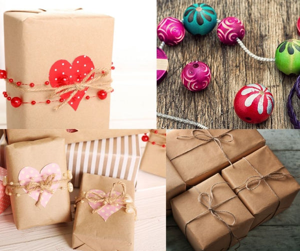 Craft with Jute String and bead - kidelp