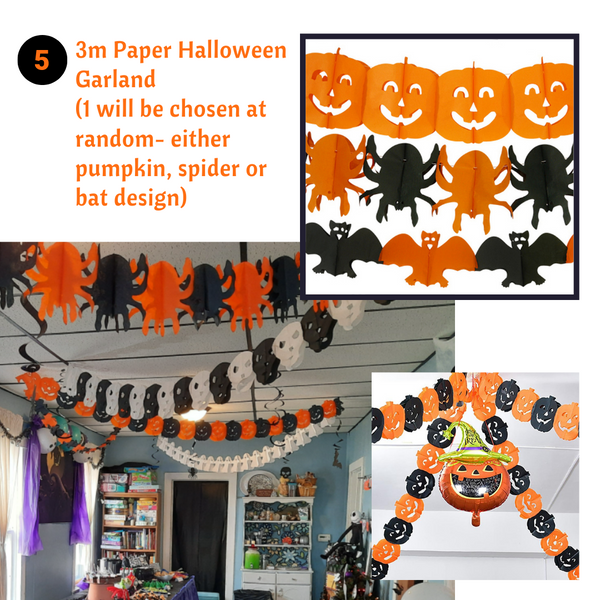 Halloween Full Decoration Kit for family Kids and Adults decorating Spooky  and Fun - kidelp
