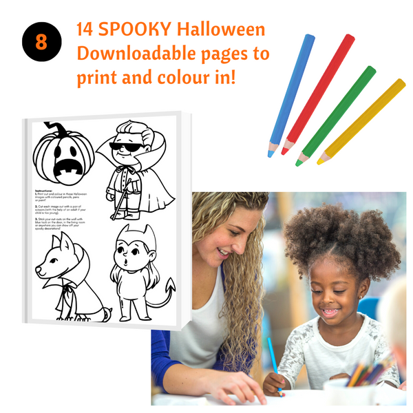 Halloween Full Decoration Kit for family Kids and Adults decorating Spooky  and Fun - kidelp