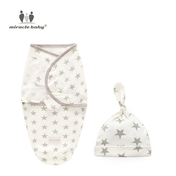 Newborn Baby Cocoon Wrap Cotton Swaddling Bag for deep long Sleep - kidelp