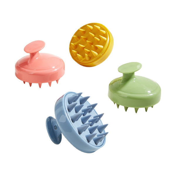 Wet and Dry Scalp Massager & Shampoo Massage Brush for the Whole Family - kidelp