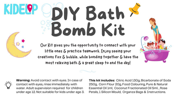 Bath Bomb Making Kit for kids - kidelp