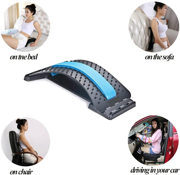 2-in-1 Spinal Support with Self-Repose & Back-Stretcher for the whole Family - kidelp
