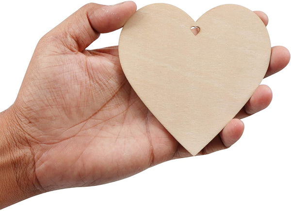 Wooden Heart for Crafting - kidelp