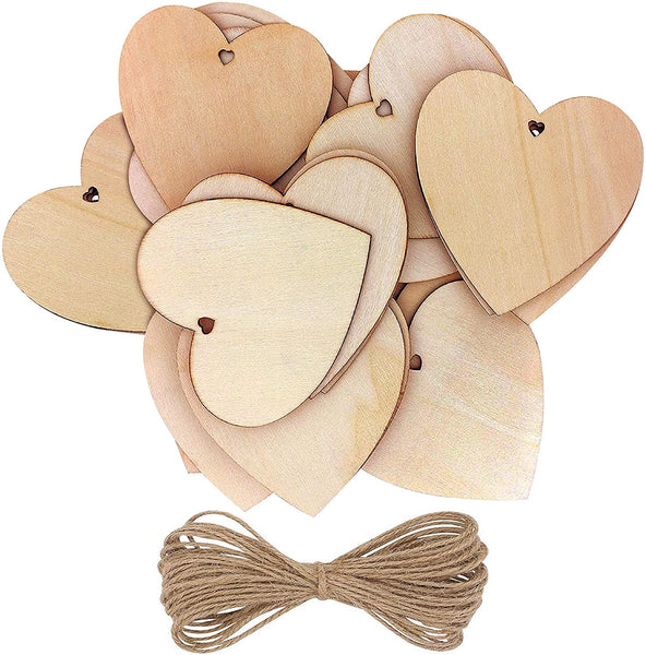 Wooden Heart for Crafting - kidelp