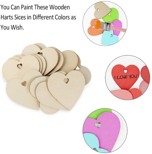 Wooden Heart for Crafting - kidelp